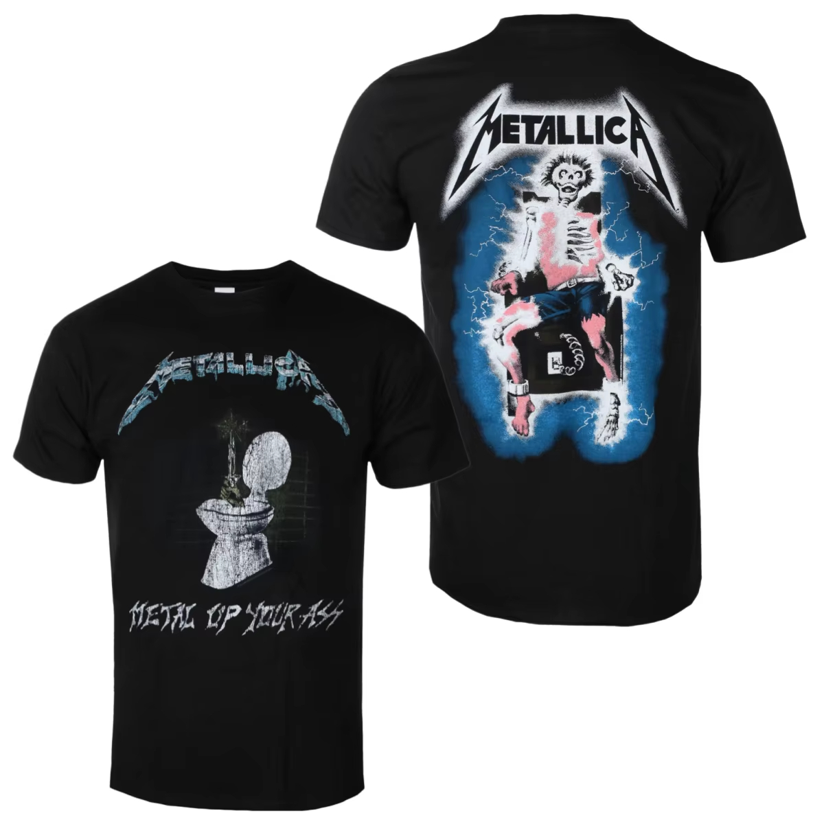 Street Fashion For Short Guys - 2026 METALLICA - オリジナル「SCARY GUY」プリントTシャツ -