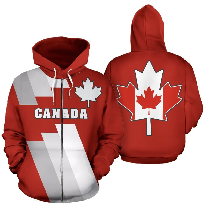 カナダムースフーディー「カナダは私のDNAに刻まれている」3 - Street Fashion Canada のレビューと価格
