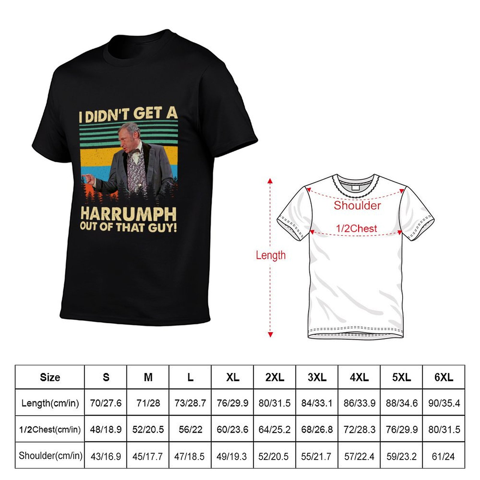 あの男には「ハランフ」と言わせたことはできなかった 面白いT - Street Fashion For Short Guys のレビューと価格