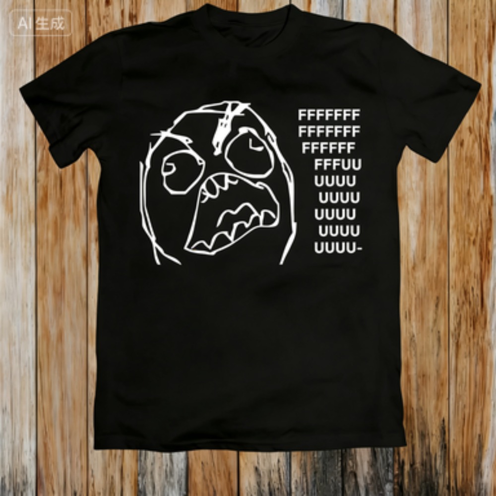 夏の新スタイル怒っている男面白いメンズ Tシャツトレンディな - Street Fashion For Short Guys のレビューと価格