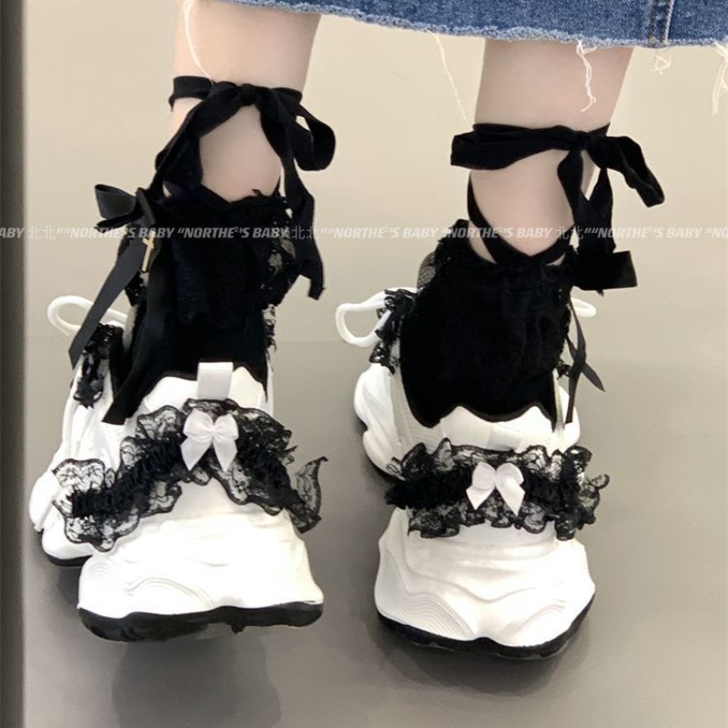 戦士オリジナルブランド不格好なスニーカー女の子のための Y2 - Street Fashion Y2K のレビューと価格